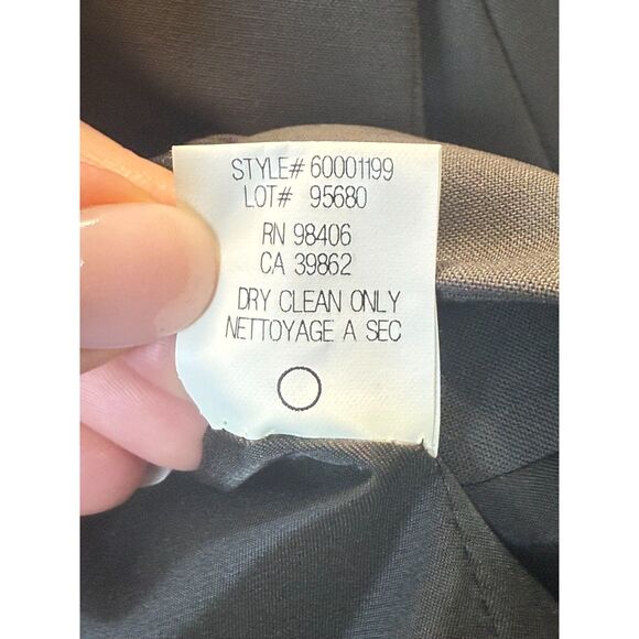 Theory Gabe B Tailored Blazer Women’s Gray Size 6 Work Jacket - Picture 3 of 6